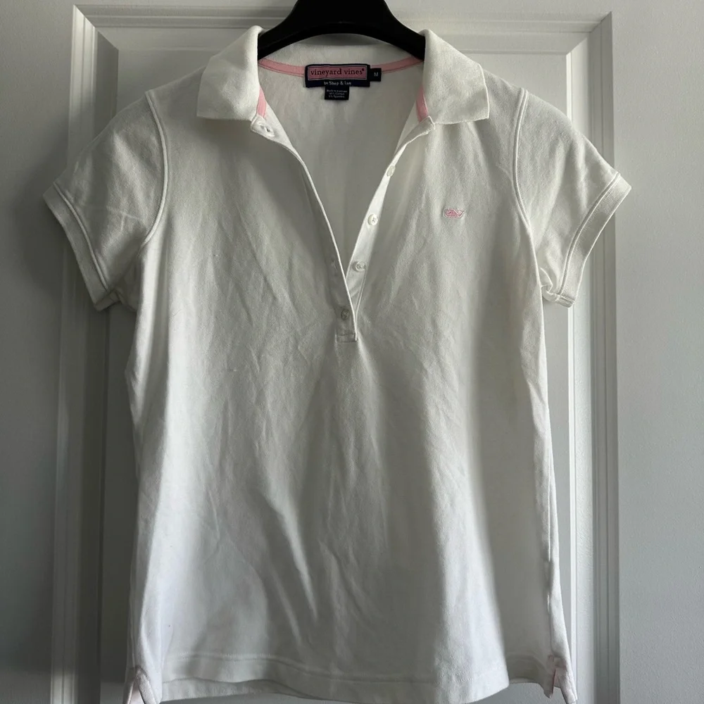 2 collard vineyard vines shirts size medium - Picture 5 of 7